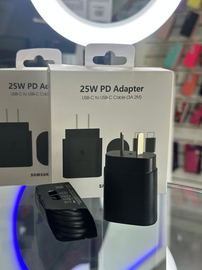 Cargador Completo Samsung 25W USB-C a USB-C