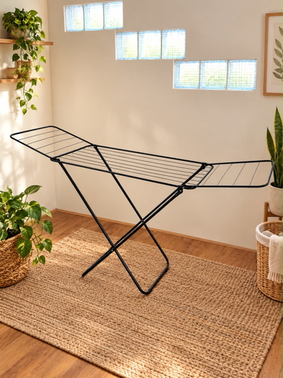 TENDER DE ROPA PLEGABLE CON ALAS