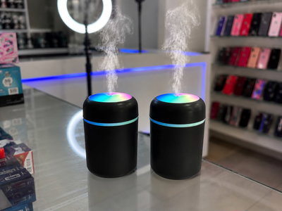 Humidificador USB Portátil con Luz LED RGB