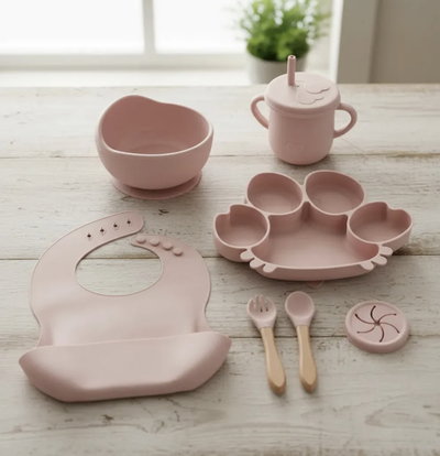 Set de silicona para alimentación 