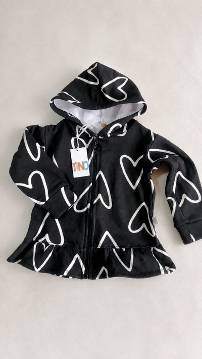 Campera con volados 
