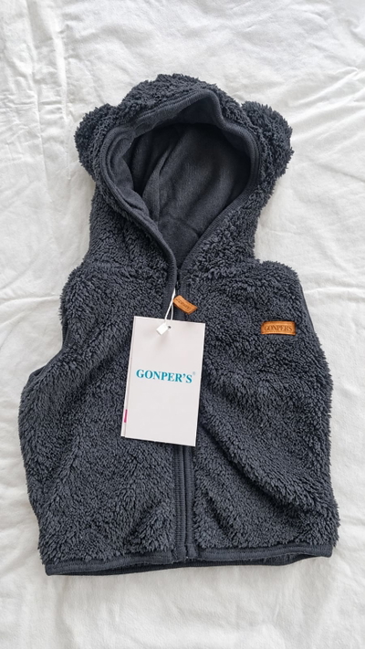 Chaleco piel 1-3 meses Gonpers