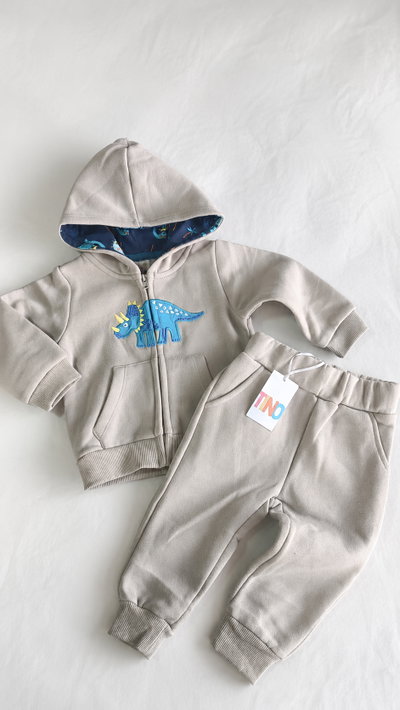 Conjunto dino beige 