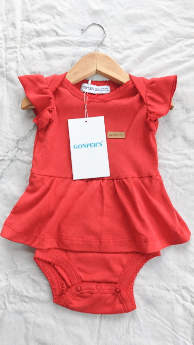 Body vestido rojo Gonpers