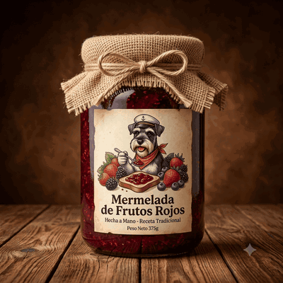 MERMELADA FRUTOS ROJOS 360CC