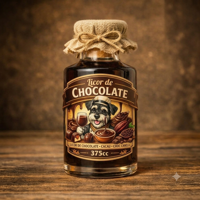 LICOR DE CHOCOLATE 375CC
