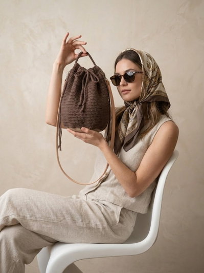 Bandolera choco boho 