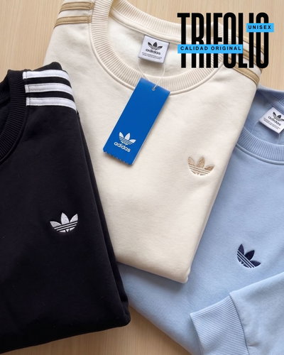 BUZO ADIDAS OVER TRIFOLIO UNISEX PREMIUM