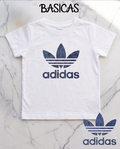 REMERA ADIDAS ALGODÓN BLANCO