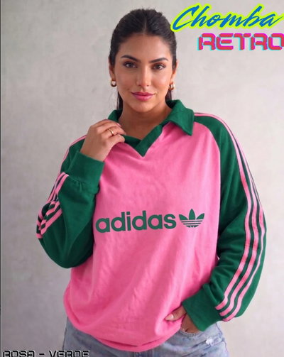BUZO ADIDAS CHOMBA RETRO DARLON UNISEX