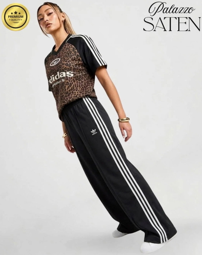 PALAZZO ADIDAS LYCRA SATEN PREMIUM - BLACK