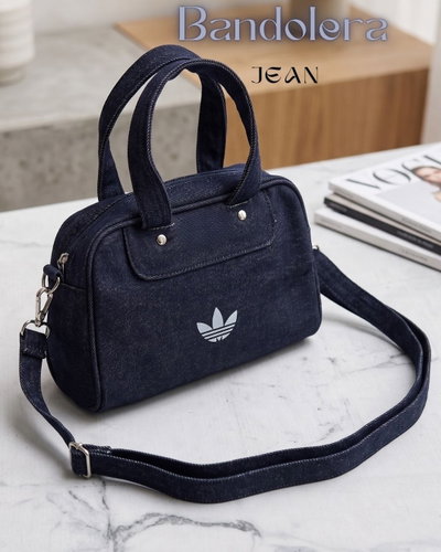CARTERA ADIDAS BANDOLERA JEAN DENIM