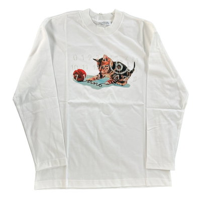 Maison Margiela Cat White Longsleeve