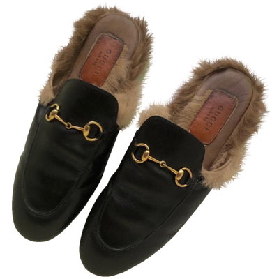 Gucci Mocassins Leather & Fur OG