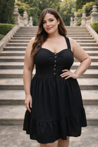 Vestido con taza