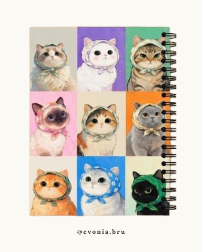 Cuaderno Colage Gatitos