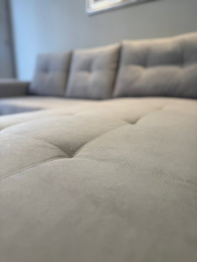 Esq. manhattan 225x80x180 pana beige (STOCK) (LINEA PREMIUM)