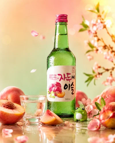 Soju Jinro Sabor Ciruela