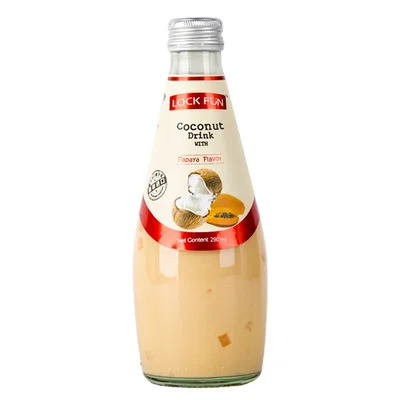 Lock Fun Coconuts Drink Papaya