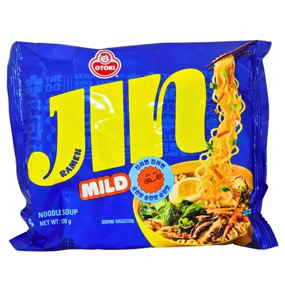Jin Ramen Mild 120 g – Fideos Instantáneos Coreanos