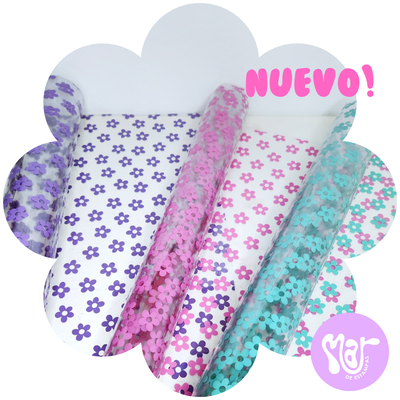 PAÑO NYLON FLOR MEDIDA (50X35 CM)