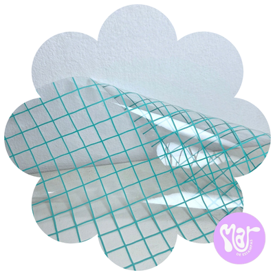 PAÑO NYLON CUADRILLE MEDIDA (50X35 CM)