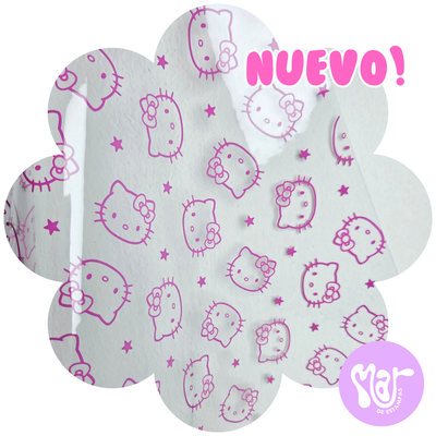 PAÑO NYLON KITTY MEDIDA (50X35 CM)