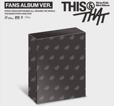STRAY KIDS - ALBUM THIS & THAT (FANS ALBUM VER)