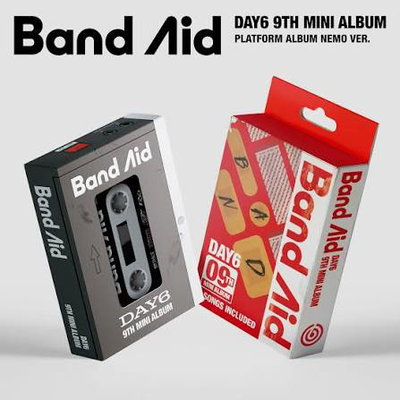 DAY6 ALBUM BAND AID PLATFORM ALBUM NEMO VER RANDOM