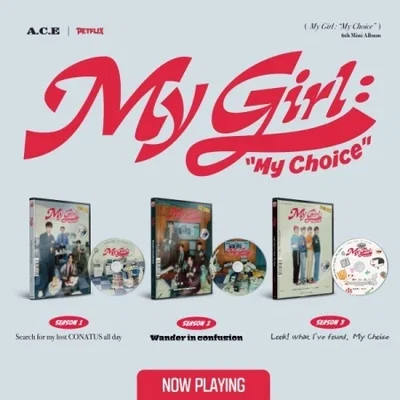 A.C.E ALBUM MY GIRL MY CHOICE VER RANDOM