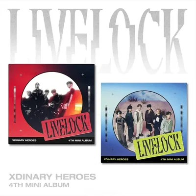 XDINARY HEROES ALBUM LIVELOCK DIGIPACK VER RANDOM
