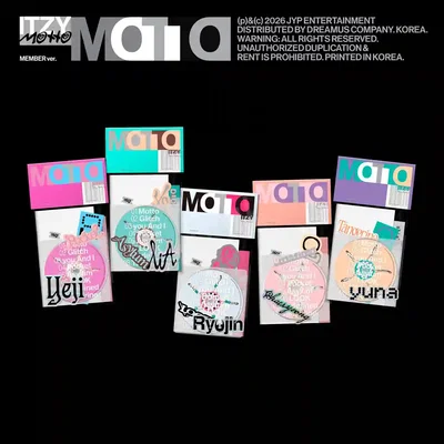 ITZY - ALBUM MOTTO (MEMBER VER)