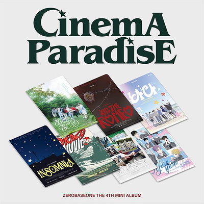 ZEROBASEONE ALBUM CINEMA PARADISE ZEROSE VER PORTADA RANDOM