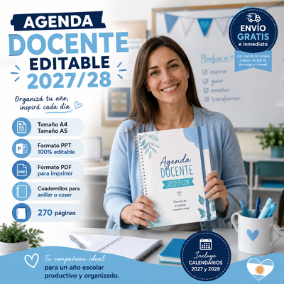 Agenda docente 2027/28 editable PW 