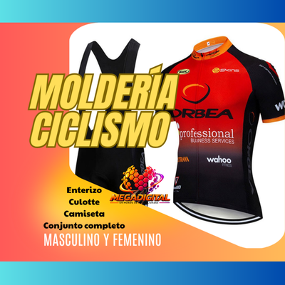 Moldería ciclismo masculino y femenino