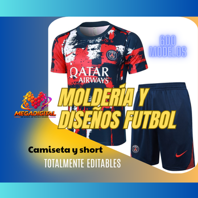 600 Diseños de camisetas deportivas LISTOS PARA USAR