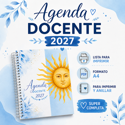 AGENDA DOCENTE Sol de Mayo 2027/28