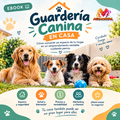 🐾 GUARDERÍA CANINA EN CASA