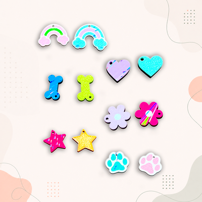 Mini Dijes Charm para Personalizar