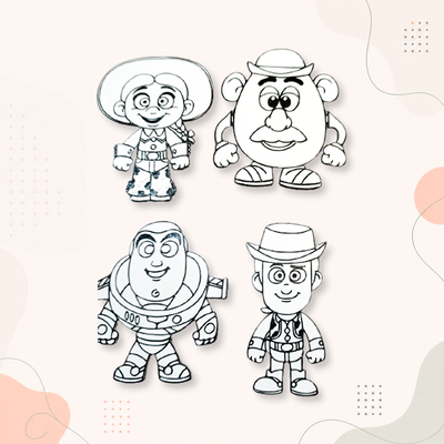 Toy Story para pintar