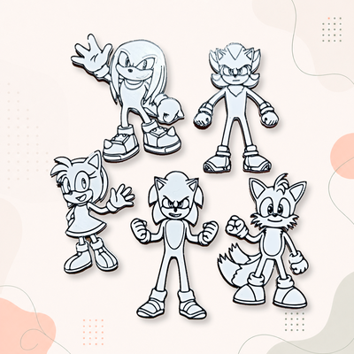 Sonic para pintar