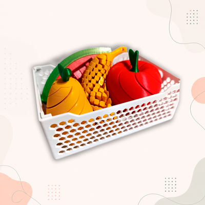 Kit de Frutas Sensoriales con Canasto