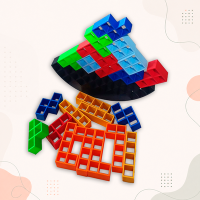 Puzzle Tetris con Dado y Base