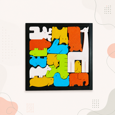 Puzzle encastrable de Animales