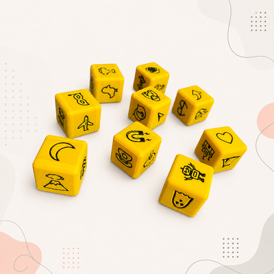 Dados para contar historias - Pack x9