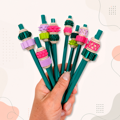 Lápiz sensorial de 2 anillos giratorios
