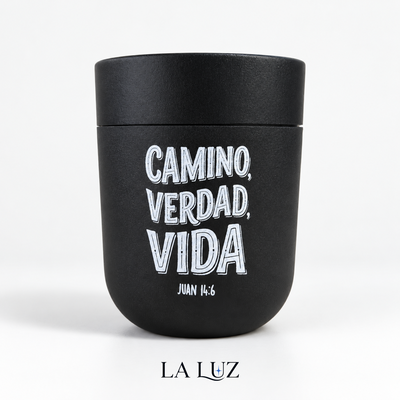 MATE TERMICO - JUAN 14:6 - NEGRO