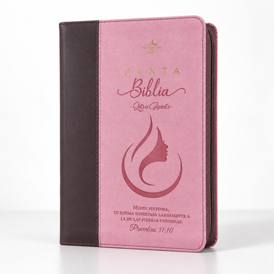 BIBLIA MUJER REINA VALERA 1960 - LETRA GIGANTE 14 PTS - CON CIERRE