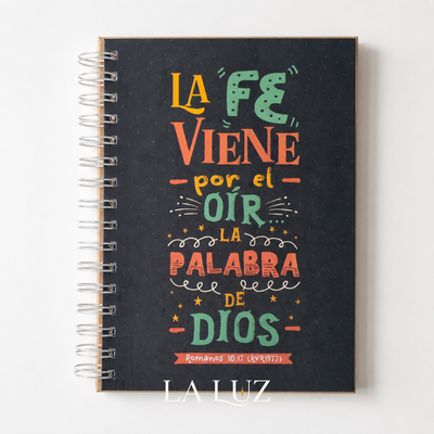 CUADERNO TAPA DURA - ROMANOS 10:17