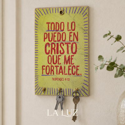 PORTA LLAVES - FILIPENSES 4:13